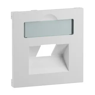 Legrand Abdeckung SEANO 1x RJ45 f.Datendosen ultraws