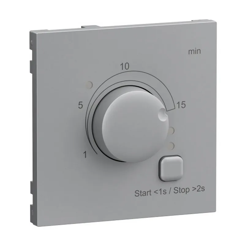 Legrand Abdeckung SEANO f.Zeitschalter 0-15Min alu