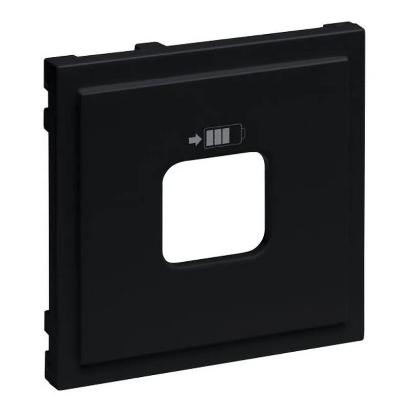 Legrand Abdeckung SEANO f.USB-Ladesteckdosen A+C u.C+C sw