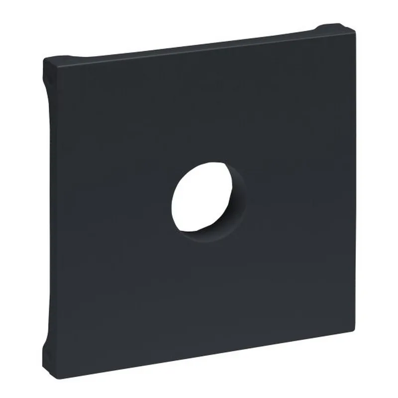Legrand Abdeckung SEANO f.Anschlussdose F-Typ anthr