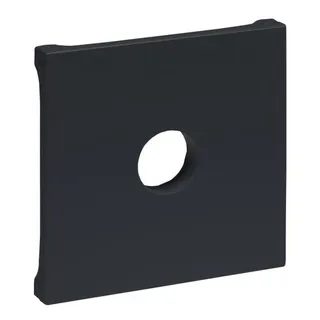 Legrand Abdeckung SEANO f.Anschlussdose F-Typ anthr