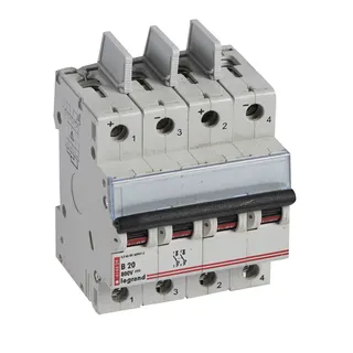 Legrand Leitungsschutzschalter DX3 800V DC 20A 2-pol.4 Module
