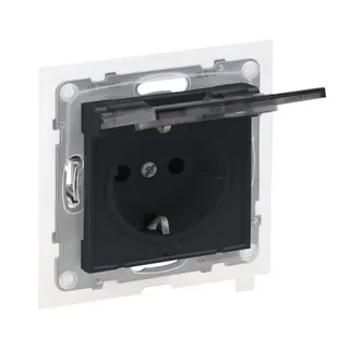 Legrand Steckdose SCHUKO SEANO SL Klappdeckel IP44 AN
