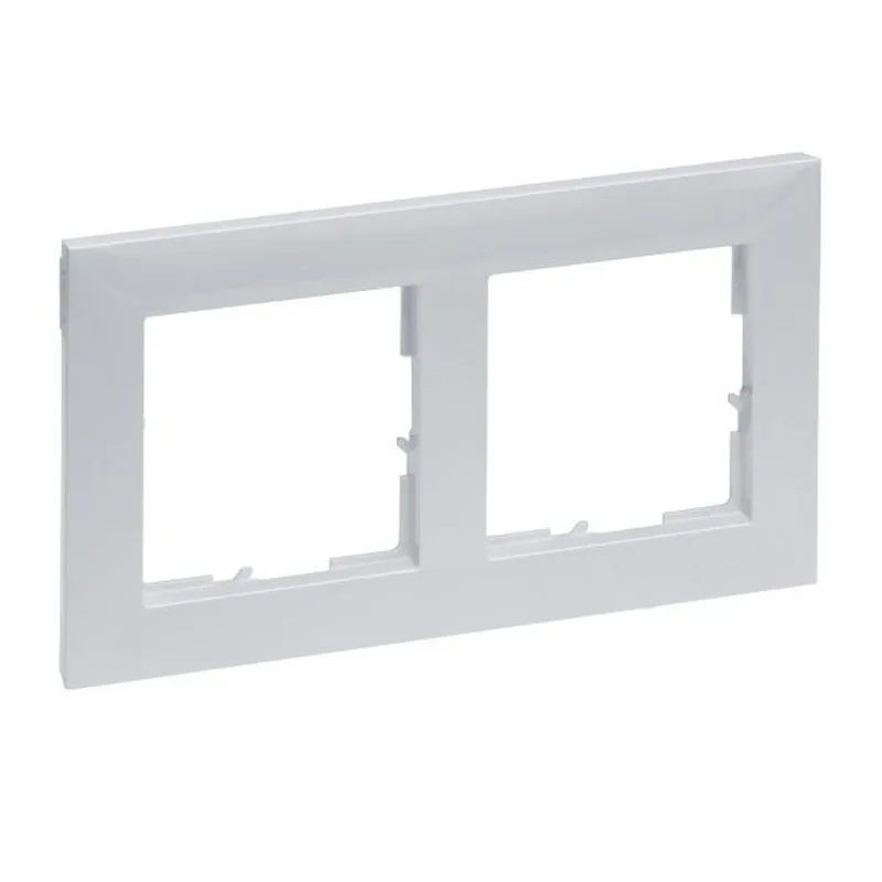 Legrand Rahmen SEANO 2-f.alu