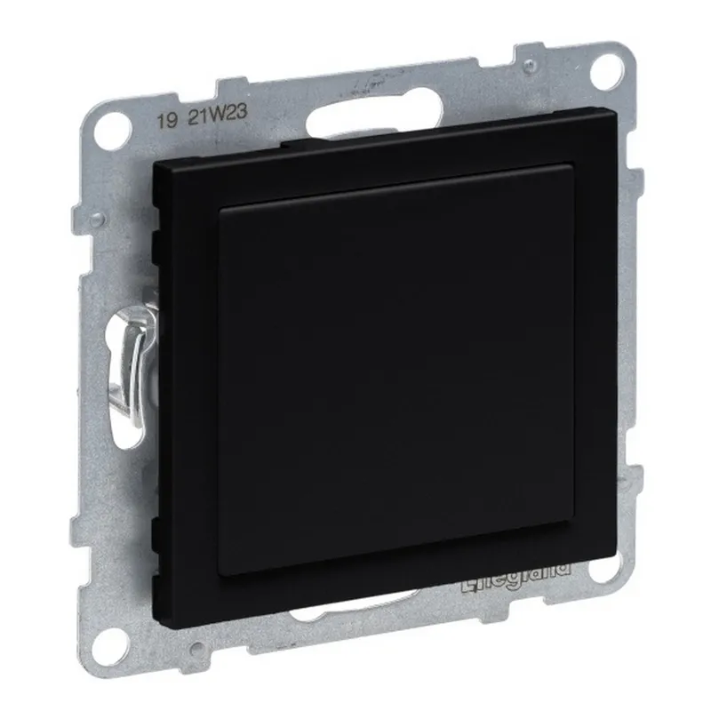Legrand Blindabdeckung SEANO u.Mosaic-Adapter sw
