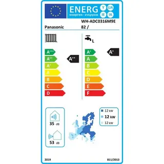 Panasonic Aquarea Wärmepumpe Monoblock Außengerät 12kW 3-phasig – Bild 2