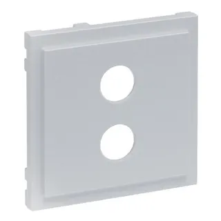 Legrand Abdeckung SEANO Lautsprecher 1-f.m.4mm-Buchse alu