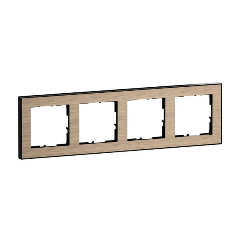 Legrand Rahmen SEANO+4-f.m.Eiche-Natur