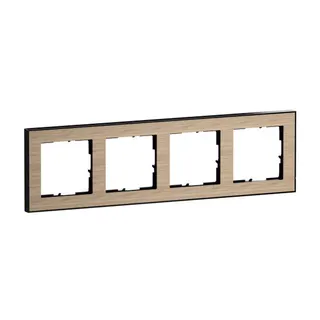 Legrand Rahmen SEANO+4-f.m.Eiche-Natur
