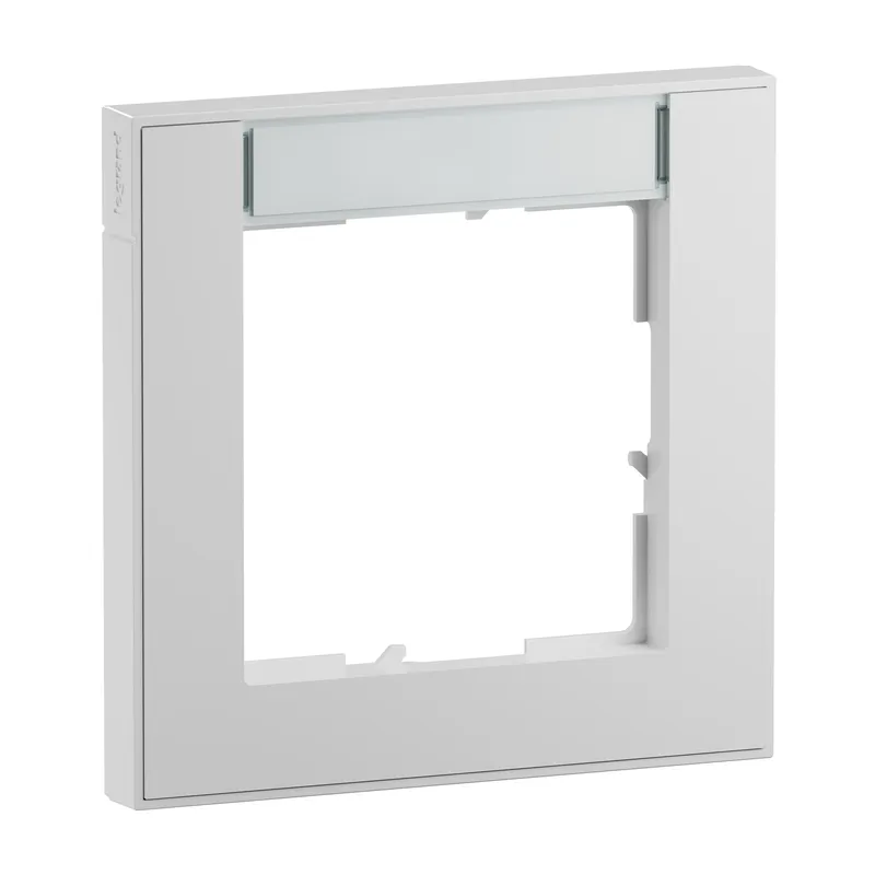 Legrand Rahmen SEANO+1-f.m.Beschriftungsfeld ultraws