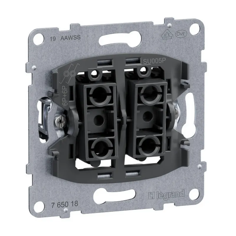 Legrand Einsatz SEANO DoppelTA.m.2 Wechselkont 10A STKLE