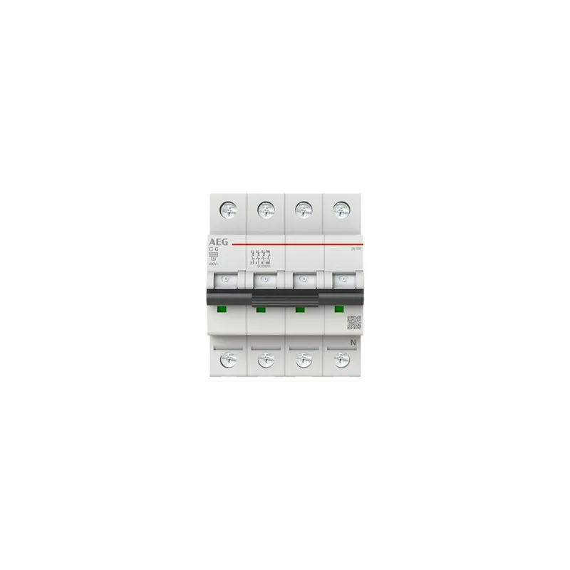 AEG Leitungsschutzschalter Elfaplus 10kA C-6A 3P+N