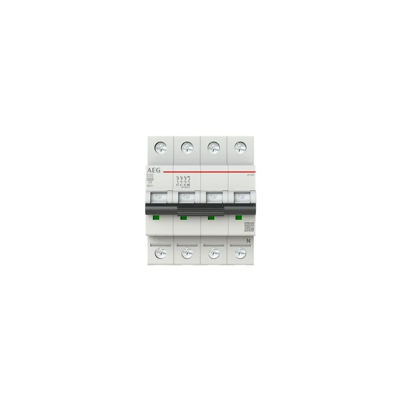 AEG Leitungsschutzschalter Elfaplus 10kA D-32A 3P+N