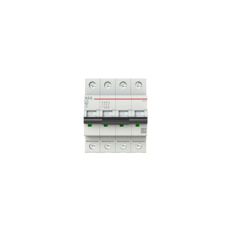 AEG Leitungsschutzschalter Elfaplus 6kA C-25A 4P