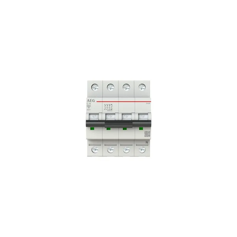 AEG Leitungsschutzschalter Elfaplus 6kA C-6A 3P+N