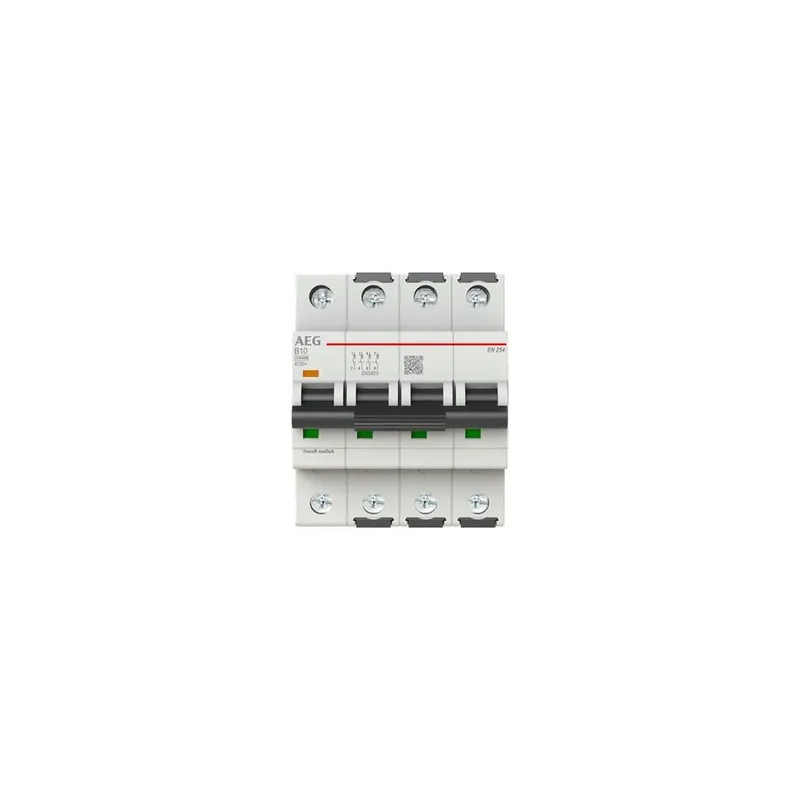 AEG Sicherungsautomat EN254B10 B 25kA 10A 4P