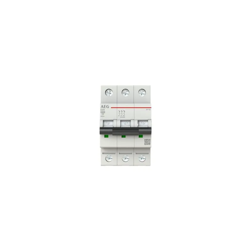 AEG Leitungsschutzschalter Elfaplus 10kA D-25A 3P