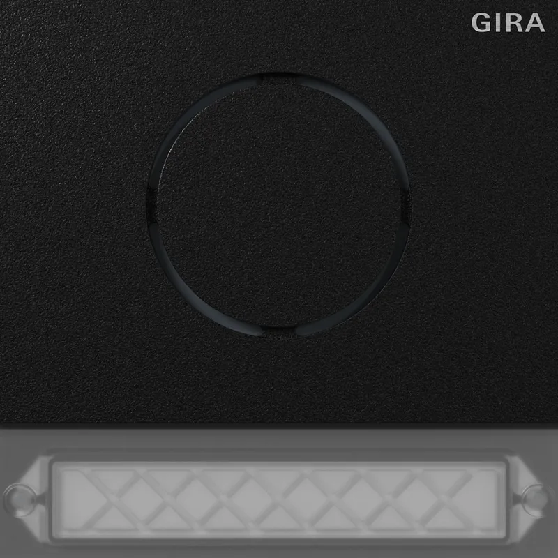 Gira Türstationsmodul 5569925 IBN-Taste Sys 106 sw m