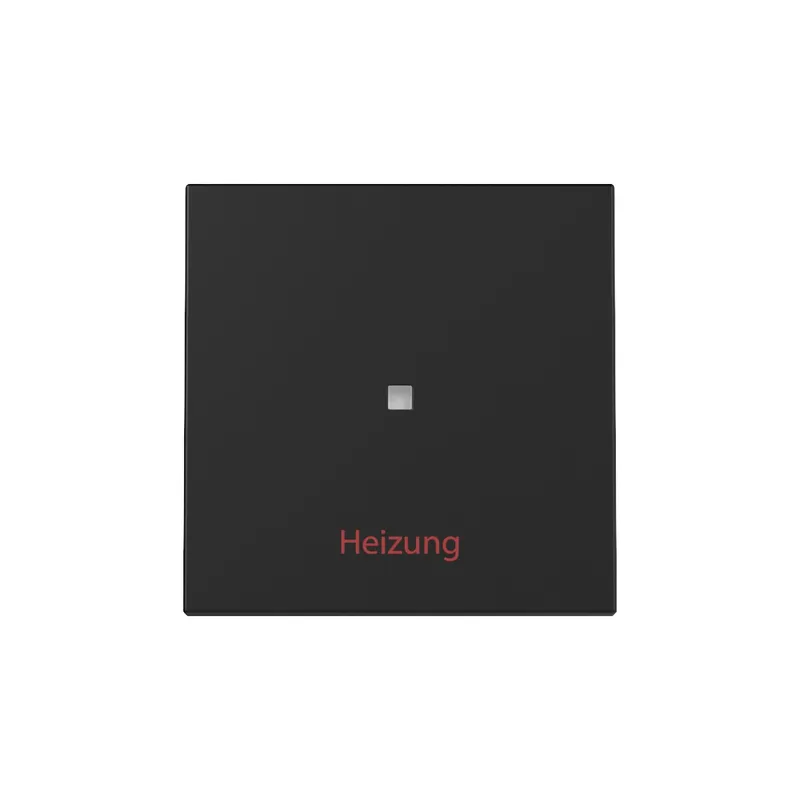 Gira Wippe Kontrollf.+Heizung Ein/Aus Sys.55 sw m