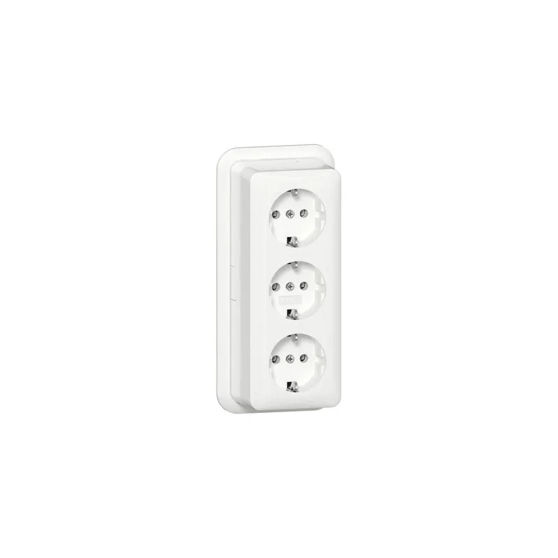 Gira Steckdose SCHUKO 478911 3f K/P AP RW