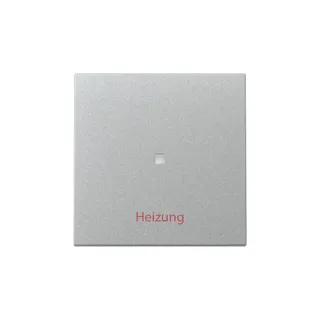 Gira Wippe Kontrollf.+Heizung Ein/Aus Sys.55 F Alu