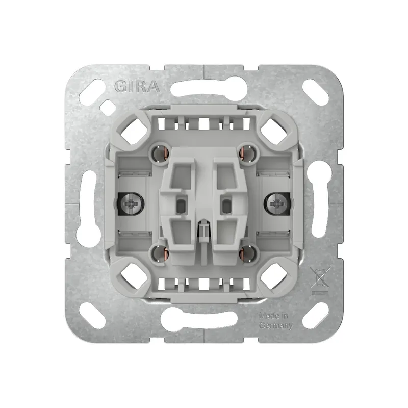 Gira Wippschalter 381900 Wechselsch.2-p o.Kr.Einsatz