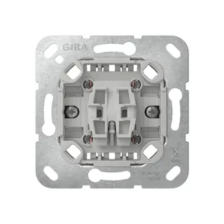 Gira Wippschalter 381900 Wechselsch.2-p o.Kr.Einsatz