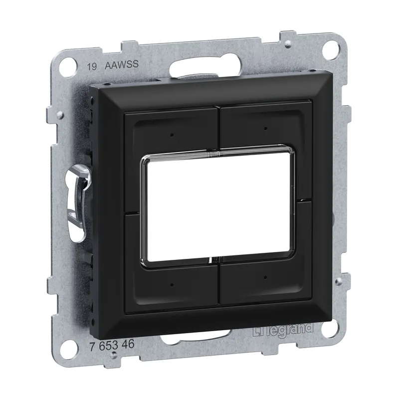 Legrand Elektroniktaster SEANO 4-f.0-24 V sw