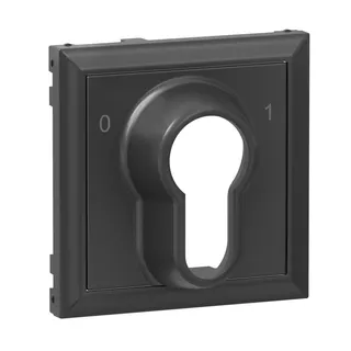 Legrand Abdeckung SEANO f.DIN-Schlüsselschalter 0-1 anthr