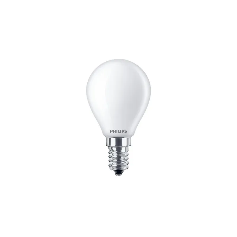 Philips LED Leuchtmittel CorePro LEDLuster ND 6.5-60W P45 E14 827 FR G