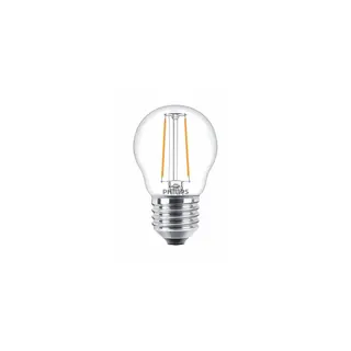 Philips LED Leuchmittel CorePro LEDLuster ND 2-25W P45 E27 827 CLG