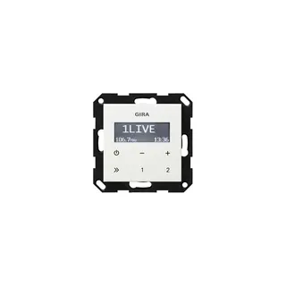 GIRA UP-Radio 228403 RDS o. Lautsprecher System 55 rw