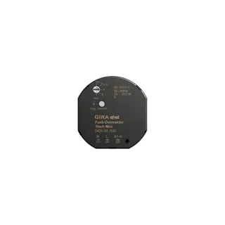 GIRA Funk-Dimmaktor 542000 Mini 20-250VA eNet