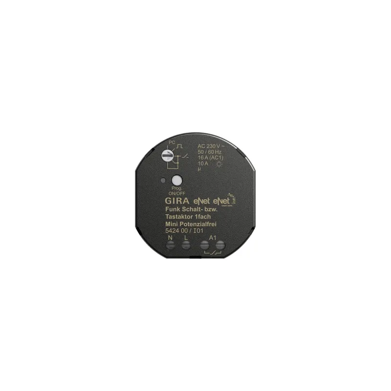 GIRA Funk-Schalt-/Tastaktor 542400 eNet Mini 1fach