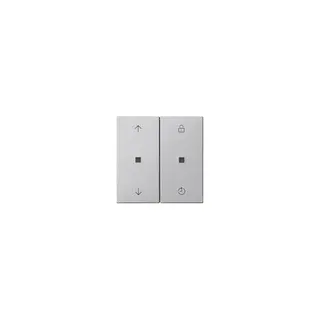 GIRA Bedienaufsatz 549226 eNet Funk Memory System 55 F Alu
