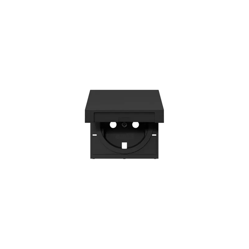 GIRA Abdeckung 4922005 SCHUKO-SD.KD System 55 Schwarz m