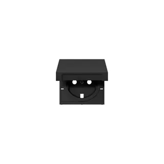 GIRA Abdeckung 4922005 SCHUKO-SD.KD System 55 Schwarz m