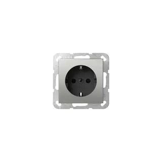 GIRA Steckdose SCHUKO 4180600 SRK System 55 Edelstahl