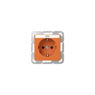 GIRA Steckdose SCHUKO 4462109 BSF + SH System 55 Orange