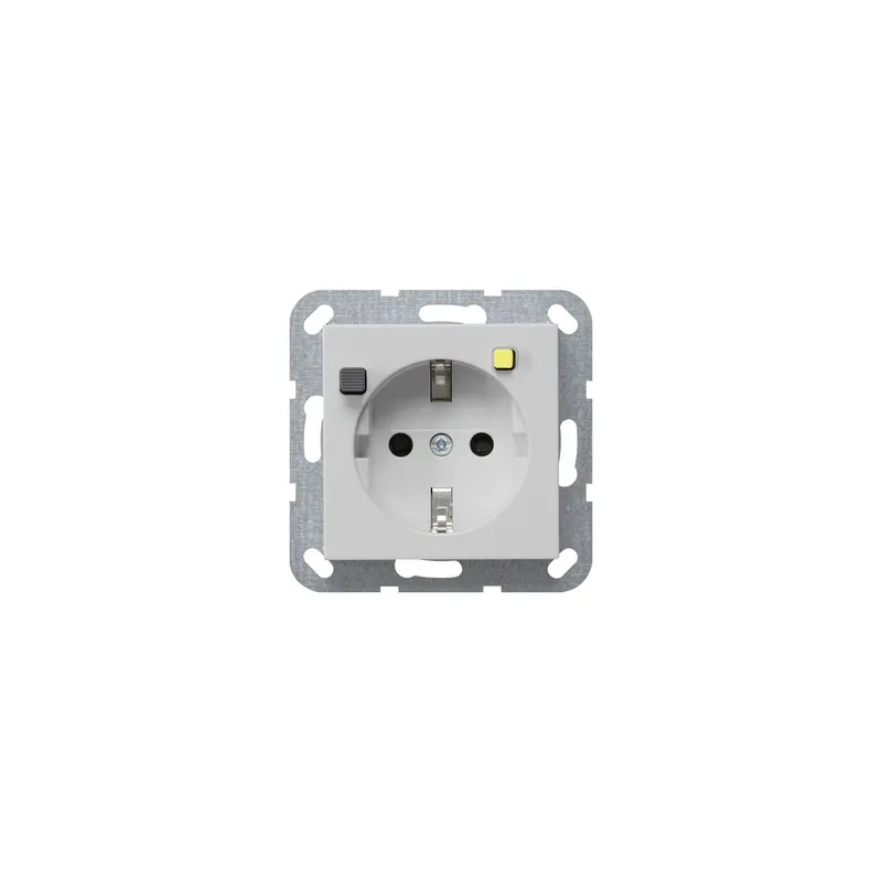 GIRA FI-Schutzsteckdose 2677015 30 mA SH Sys 55 grau