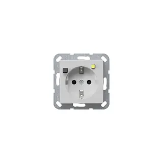 GIRA FI-Schutzsteckdose 2677015 30 mA SH Sys 55 grau