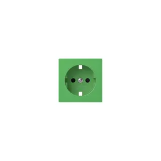 GIRA Abdeckung 4921107 SCHUKO-Steckd.SH SV Sys 55 grün
