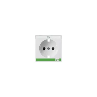GIRA Abdeckung 4923103 SCHUKO-SDO BSF+SH SV Sys55 rws