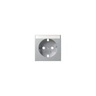 GIRA Abdeckung 494726 SCHUKO-SDO BSF Sys55 F alu