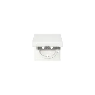 GIRA Abdeckung 494203 SCHUKO-SDO KD+SH Sys55 rws