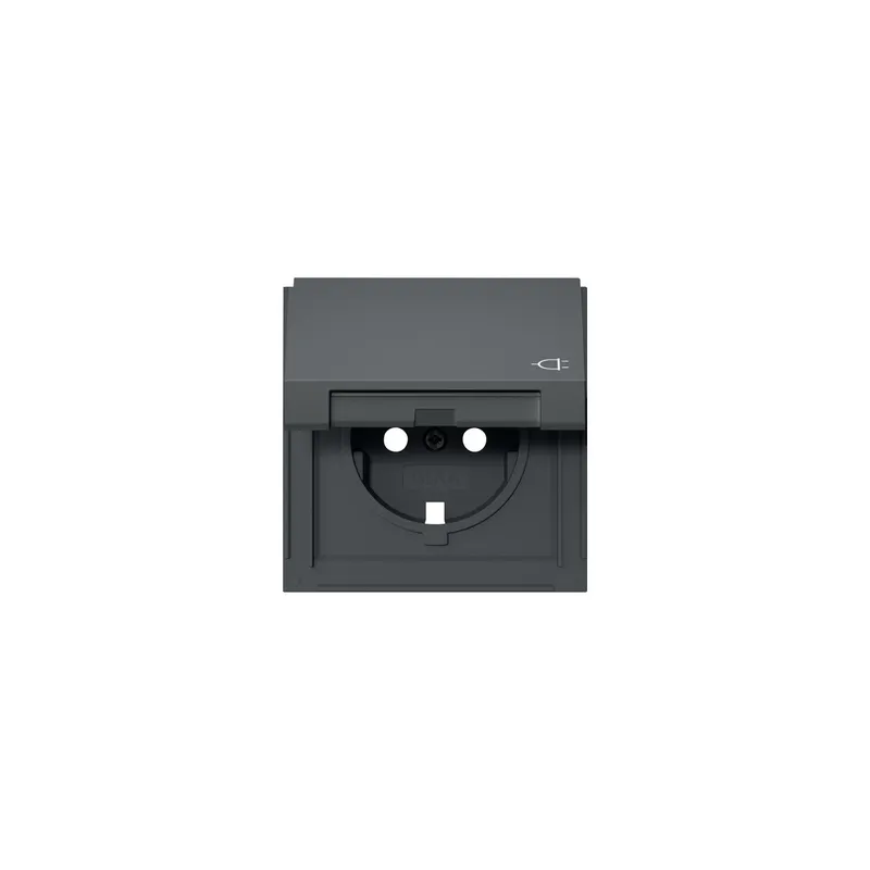 GIRA Abdeckung 492267 SCHUKO-SDO KD Gira TX44 anthr