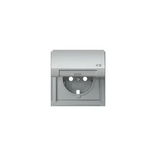 GIRA Abdeckung 492265 SCHUKO-SDO KD Gira TX44 F alu