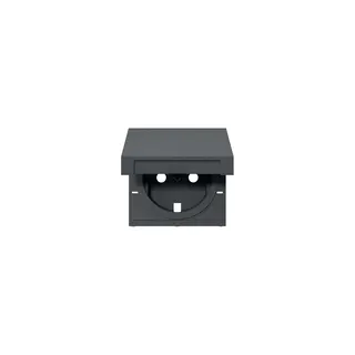 GIRA Abdeckung 492228 SCHUKO-SDO KD Sys55 anthr