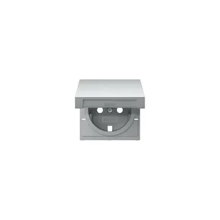 GIRA Abdeckung 492226 SCHUKO-SDO KD Sys55 F alu