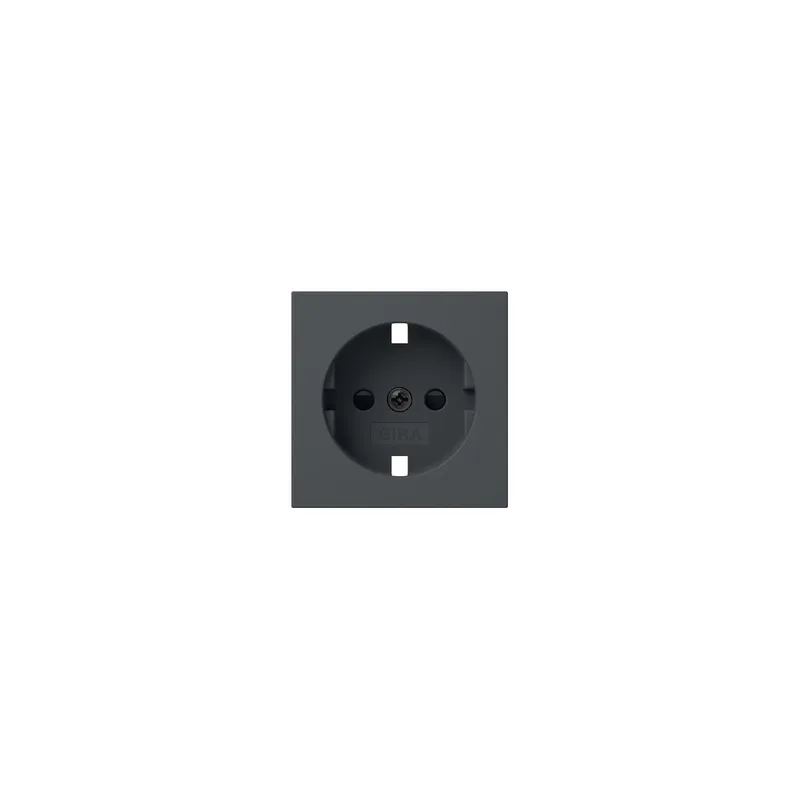GIRA Abdeckung 492128 SCHUKO-SDO SH Sys55 anthr